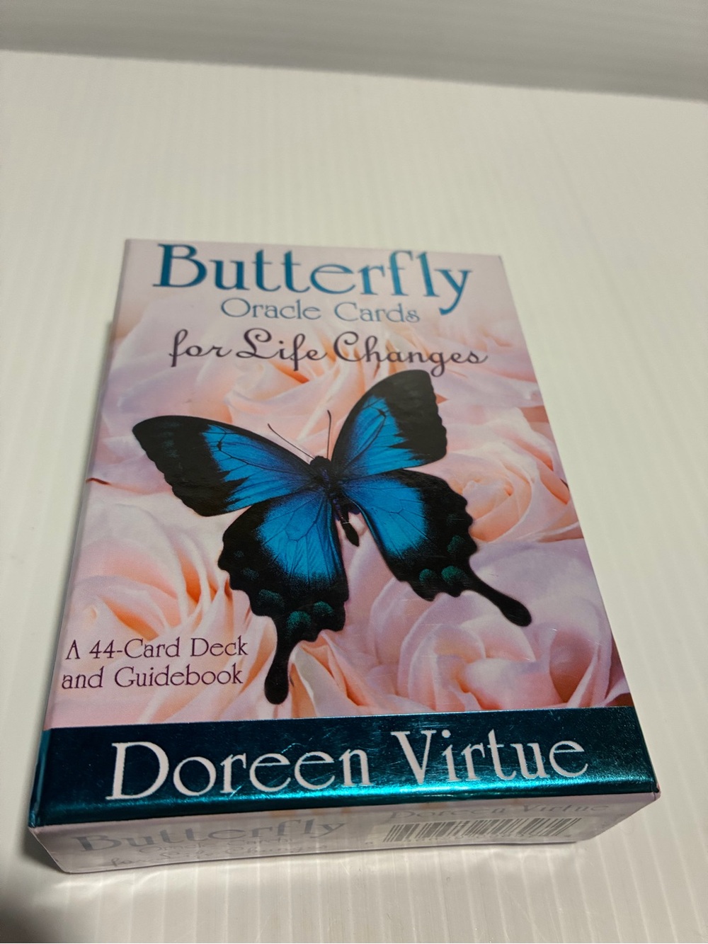 Doreen Virtue Butterfly Oracle Cards - Blue Butterfly
